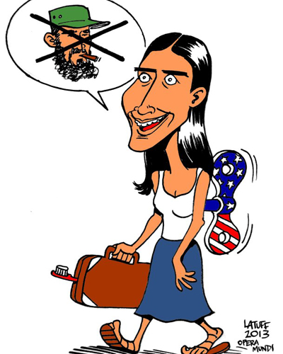 Obra del célebre caricaturista Latuff