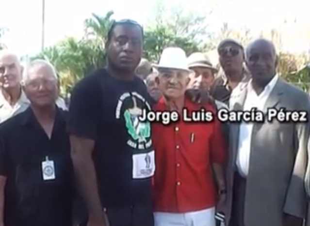 Mercenario Jorge Luis García -Antunez- con Terroristas en Miami