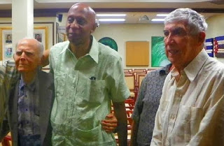 Fariñas (cent.) con Hubert Matos y Posada Carriles